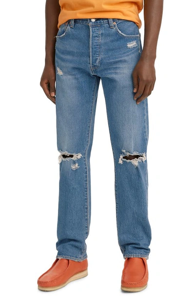 Shop Levi's 501(r) '93 Straight Leg Jeans In Bleu Eyes Driver Dx