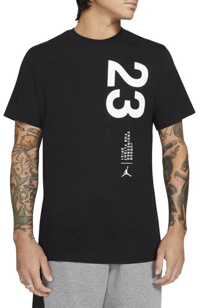 Shop Jordan 23 Engineered Graphic Tee In Black