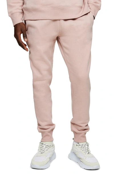 Shop Topman Classic Fit Joggers In Pink