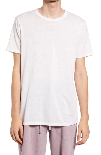 Shop Alternative Eco-jersey Shirttail T-shirt In Eco Ivory