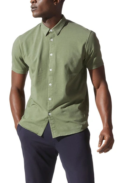 Shop Good Man Brand On Point Flex Pro Lite Slim Fit Button-up Shirt In Clover