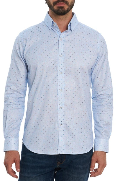 Shop Robert Graham Mydland Dot Print Button-up Shirt In Multi