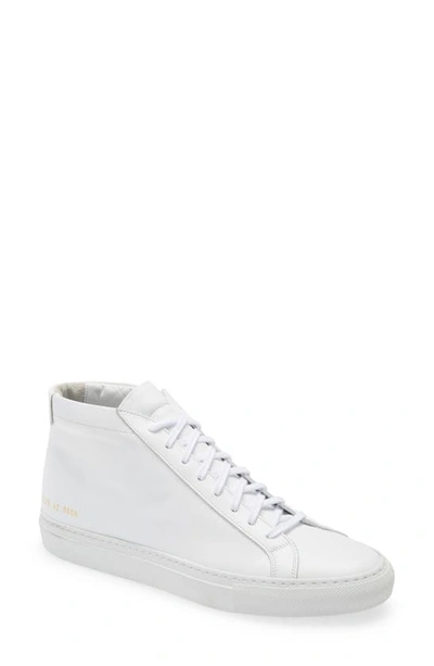 Shop Common Projects Original Achilles High Top Sneaker In White