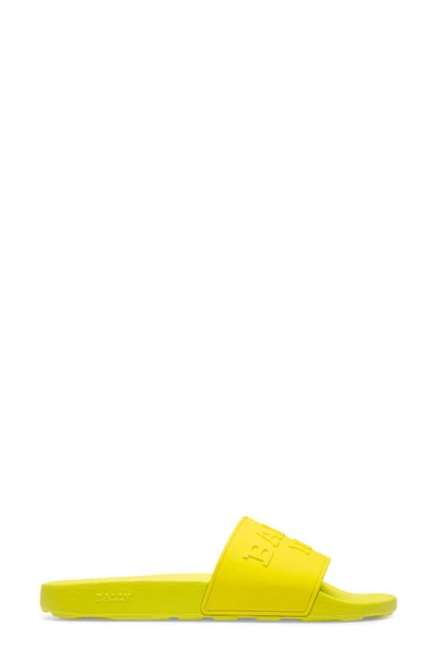 Shop Bally Slaim Slide Sandal In Giallo