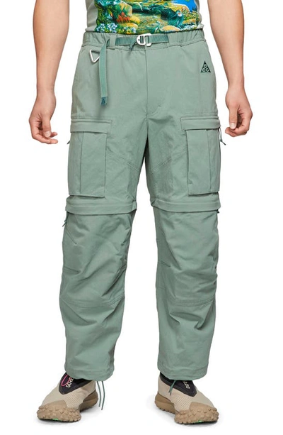 Nike Acg Smith Summit Convertible Cargo Pants In Clay Green | ModeSens