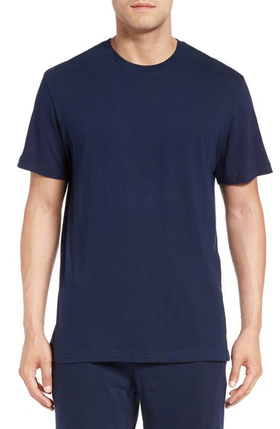 Shop Polo Ralph Lauren Crewneck T-shirt In Cruise Navy