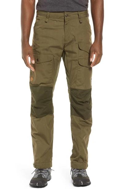 Shop Fjall Raven Vidda Pro Ventilated Pants In Laurel Green/ Deep Forest