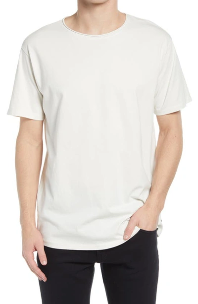 Shop Scotch & Soda Organic Jersey T-shirt In Off White