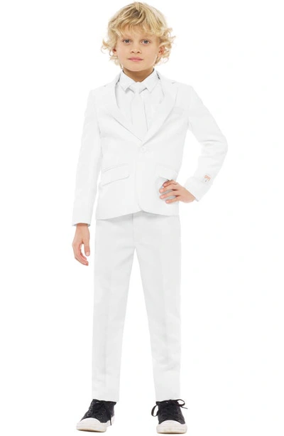 Shop Opposuits Kids' Two-piece Suit & Clip-on Tie In White