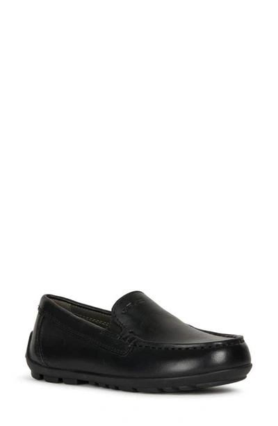 Shop Geox New Fast Moc Toe Loafer In Black