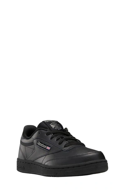 Shop Reebok Club C Sneaker In Black/ Charcoal-int