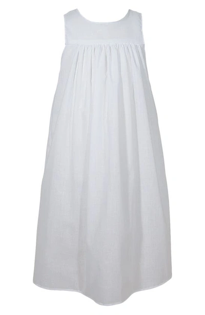 Little Things Mean A Lot Christening Gown Slip In White