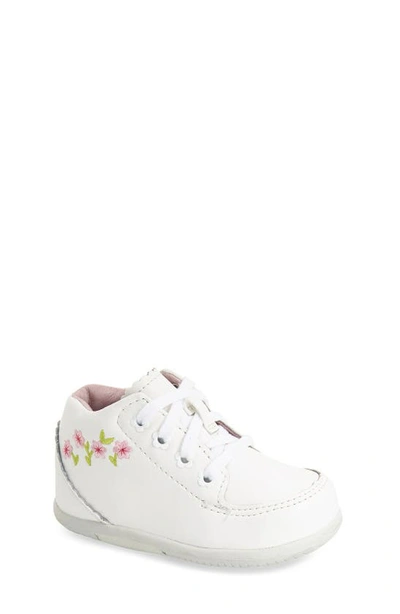 Shop Stride Rite 'emilia' Leather Boot In White