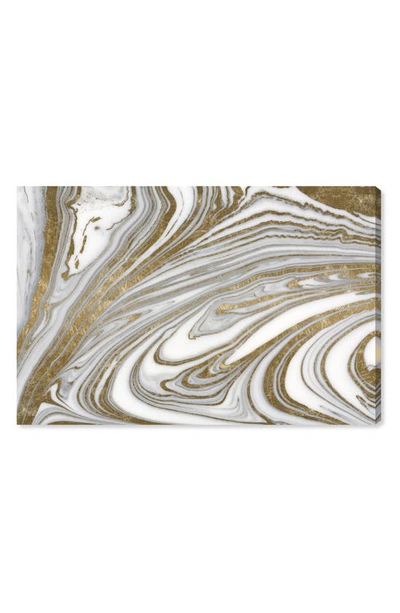 Shop Oliver Gal Tuxedo Nights Canvas Wall Art In Metallic Gold