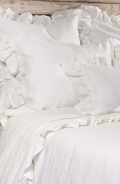 Pom Pom At Home 'charlie' Linen Duvet Cover In Cream