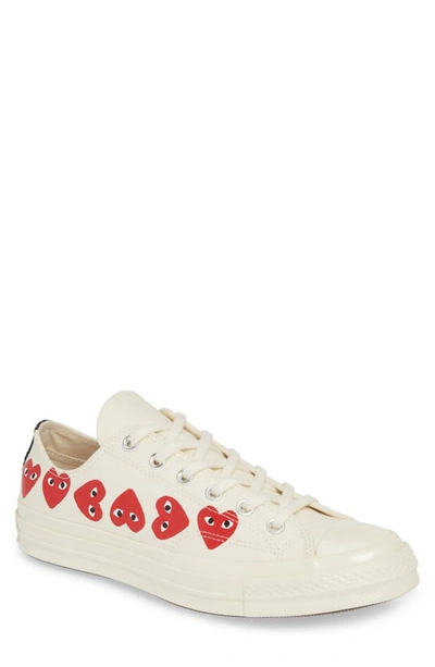 Shop Comme Des Garçons X Converse Gender Inclusive Chuck Taylor® All Star® Low Top Sneaker In Off White