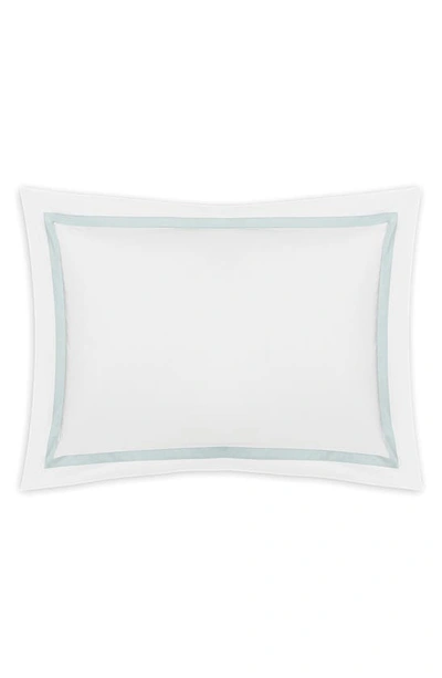 Shop Matouk Lowell Pillow Sham In Pool