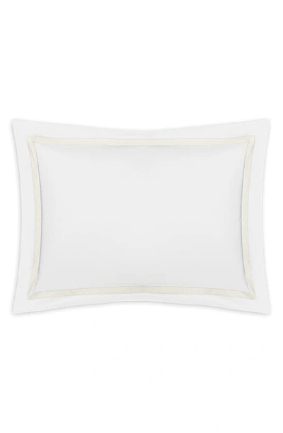 Shop Matouk Lowell Pillow Sham In Ivory