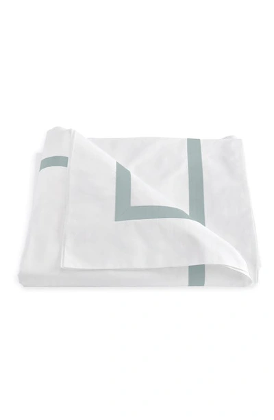 Shop Matouk Lowell Duvet Cover In Opal