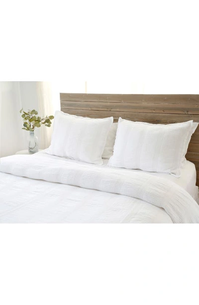 Pom Pom At Home Nantucket Matelasse Coverlet In White