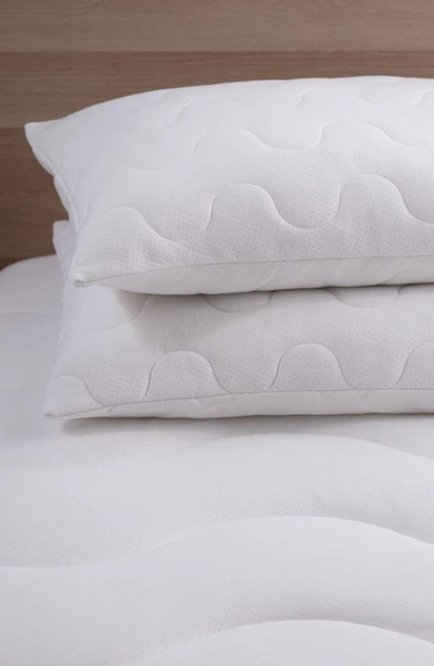 Shop Climarest Climaknit Coolmax® Pillow Protector In White