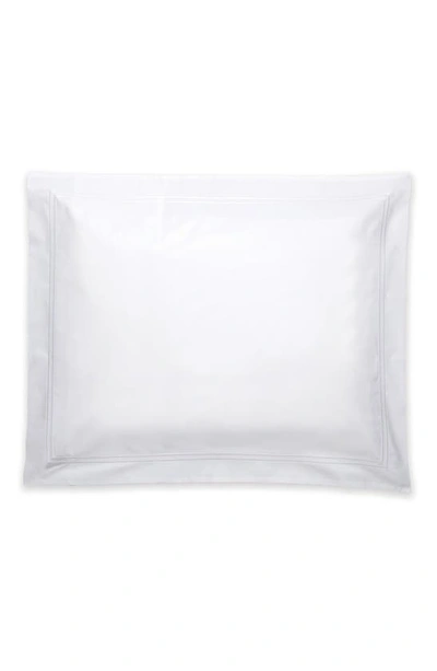 Matouk Essex Cotton Percale Sham In White