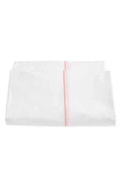 Matouk Essex Duvet Cover In Pink