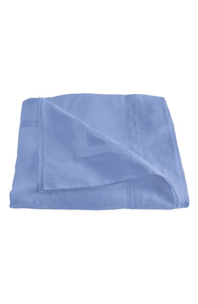 Shop Matouk Nocturne Duvet Cover In Azure