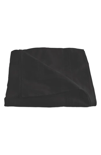 Shop Matouk Nocturne Duvet Cover In Black