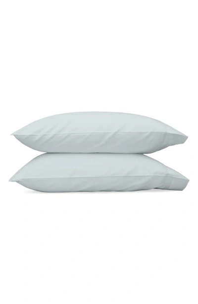 Shop Matouk Nocturne 600 Thread Count Set Of 2 Pillowcases In Pool