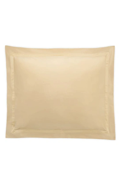 Shop Matouk Nocturne Pillow Sham In Honey