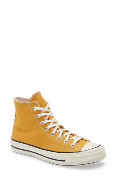 Shop Converse Chuck Taylor® All Star® 70 High Top Sneaker In Sunflower/ Black/ Egret