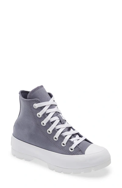 Shop Converse Chuck Taylor All Star Lugged Boot In Light Carbon/ White