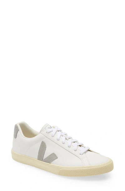 Shop Veja Esplar Sneaker In Extra White/ Oxford Grey