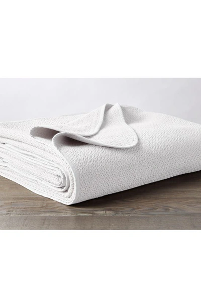 Shop Coyuchi Honeycomb Organic Cotton Blanket In White