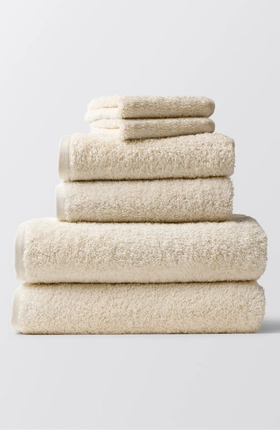 Shop Coyuchi Cloud Loom™ Organic Cotton Bath Essentials In Undyed