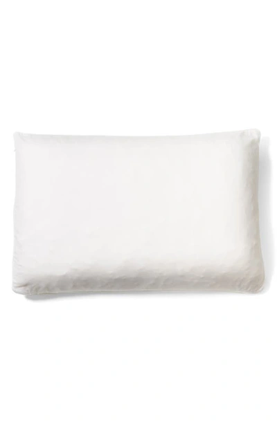 Shop Coyuchi Down Alternative Shredded Organic Latex Pillow In Alpine White
