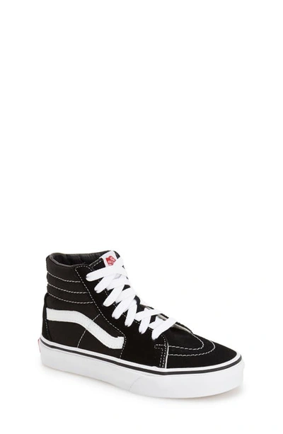 Shop Vans Sk8-hi Sneaker In Black/ True White