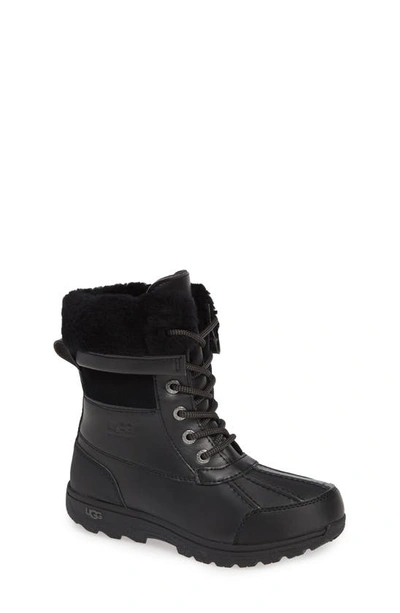 Shop Ugg Butte Ii Waterproof Winter Boot In Black