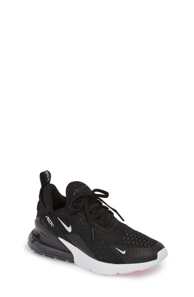 Shop Nike Kids' Air Max 270 Sneaker In Black/ White/ Anthracite