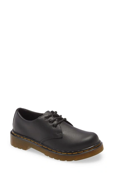 Shop Dr. Martens' Kids' 1461 Derby In Black