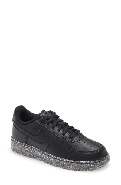 Shop Nike Air Force 1 Sneaker In Black/ Silver