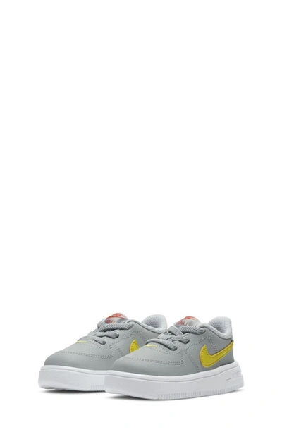 Shop Nike Force 1 '18 Sneaker In Grey/ Crimson/ Voltage