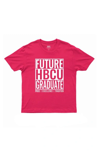 Shop Hbcu Pride & Joy Future Hbcu Graduate Graphic Tee In Pink