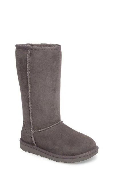Shop Ugg Classic Ii Water-resistant Tall Boot In Grey