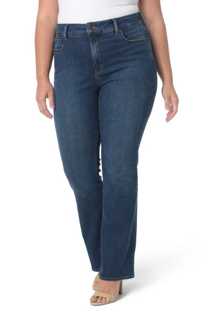 Shop Nydj Barbara Stretch Bootcut Jeans In Cooper