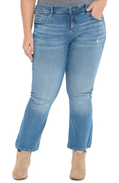 Shop Slink Jeans Crop Flare Jeans In Patti
