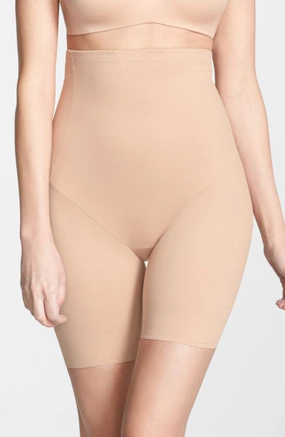 Shop Tc Back Magic High Waist Shaping Thigh Slimmer In Nude