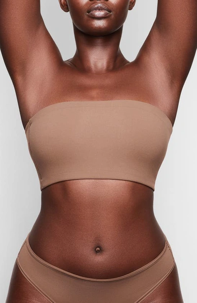Skims Fits Everybody Bandeau Bralette In Oxide