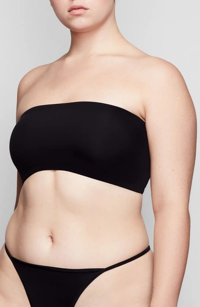 Shop Skims Fits Everybody Bandeau In Onyx